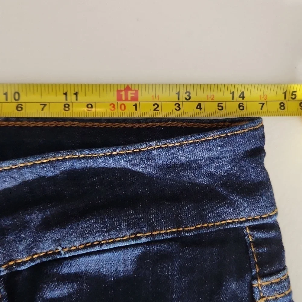 Dickies Shorts Womens Size 2 Bermuda the perfect shape denim long shorts NEW NWT